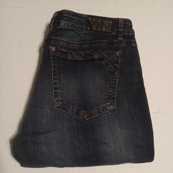 Buckle Black Fit No. 53 Women's Skinny Stretch Jeans Dark Wash BBW1117 - Picture 1 of 9